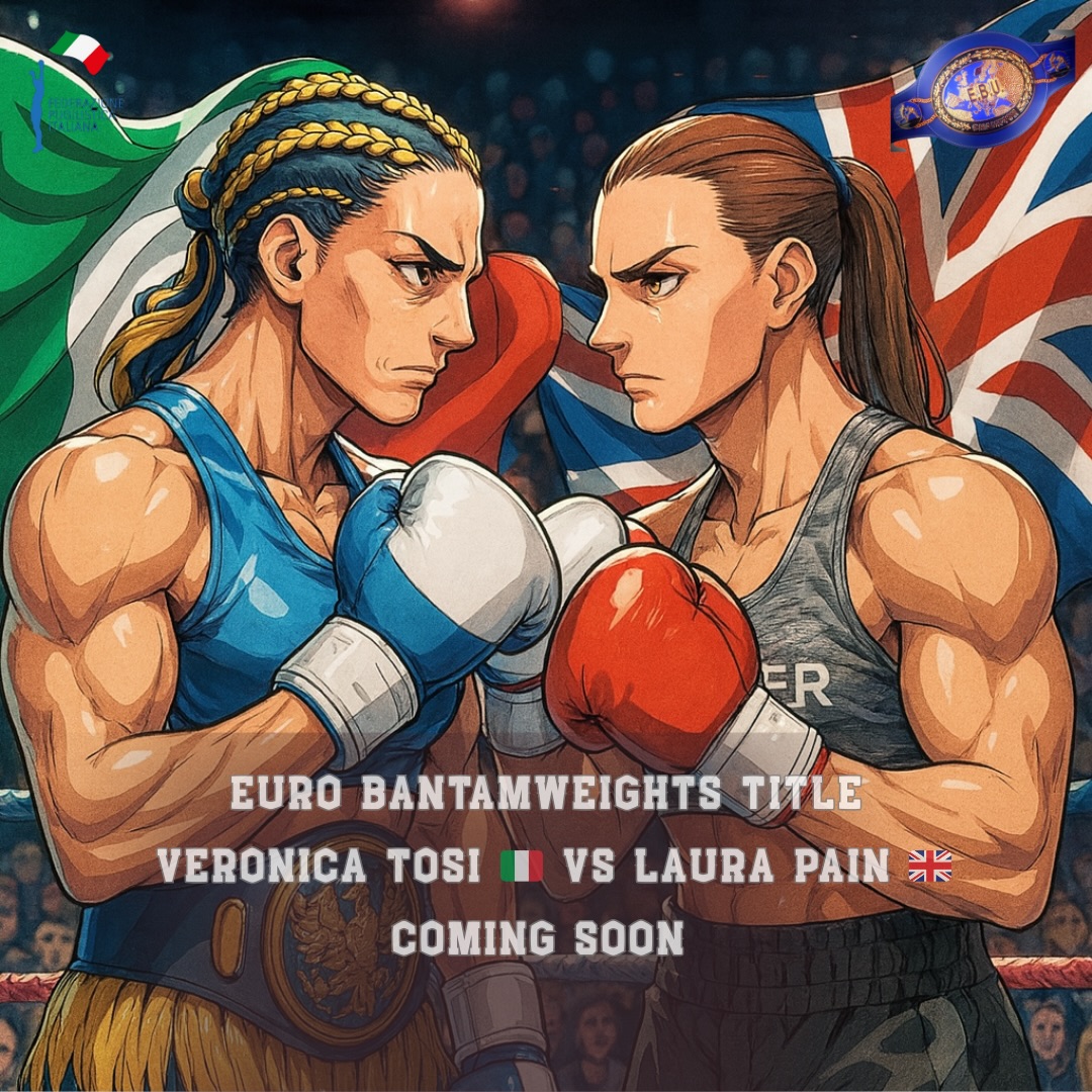 Titolo Europeo Pesi Gallo - Prossimamente la sfida Tosi vs Pain