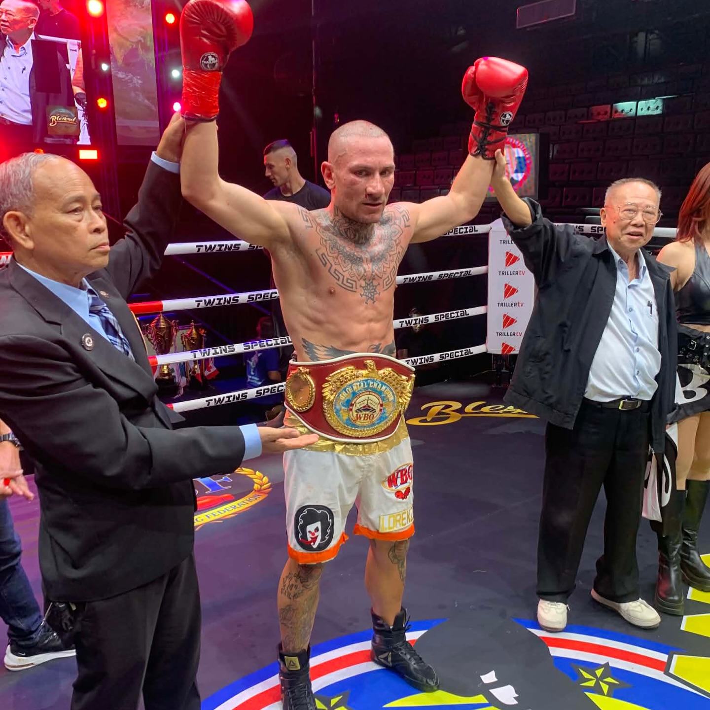 WBO ORIENTAL PESI MEDI - DARIO SOCCI CAMPIONE