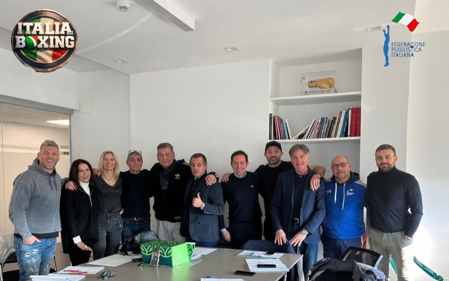 RIUNIONE DELLO STAFF TECNICO AZZURRO PRESIEDUTA DAL PRESIDENTE FPI FLAVIO D'AMBROSI 