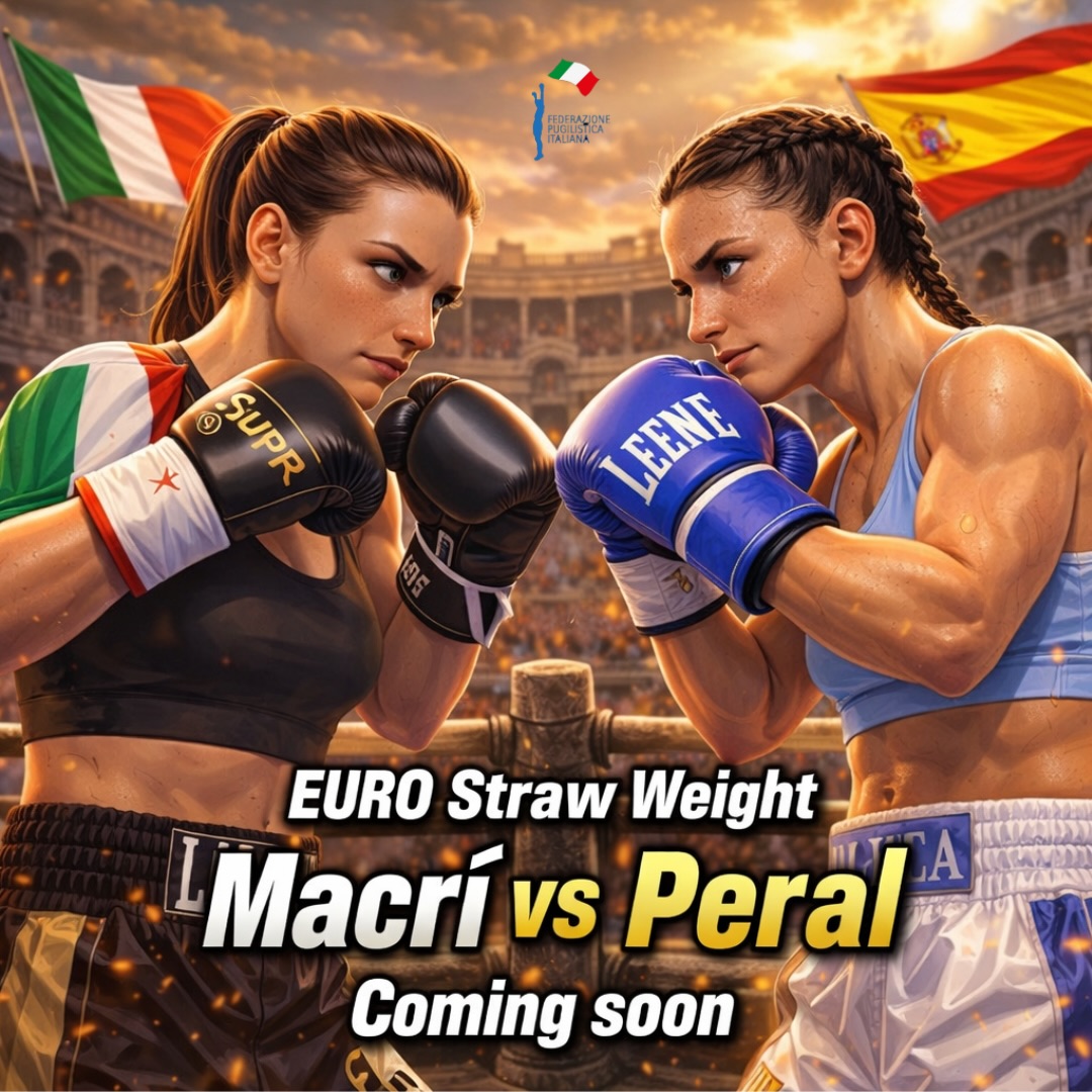 EUROPEO PESI PAGLIA - Prossimamente la sfida tra FEDERICA MACRI' E MARIA LUZ PERAL 
