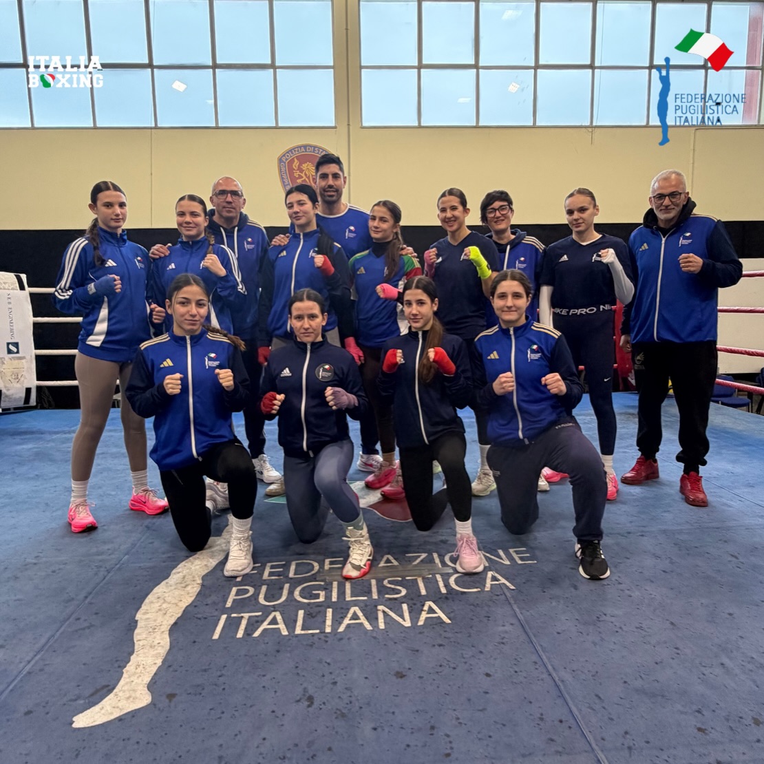 Azzurre U19 in allenamento presso il PalaSantoro di Roma 