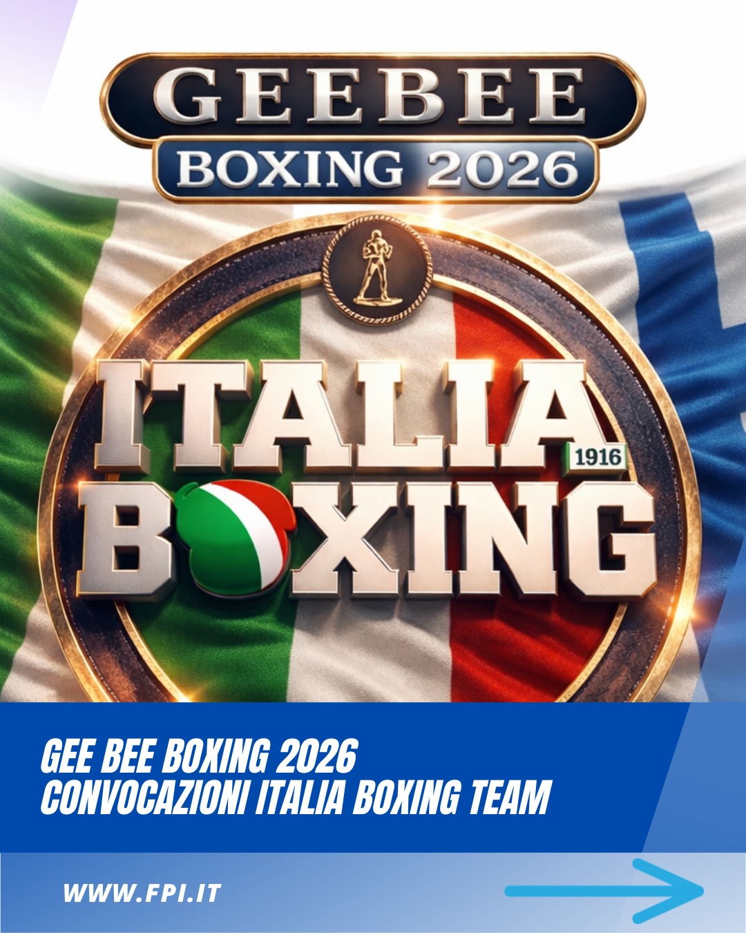 Gee Bee Boxing 2026 - 8 Azzurri e 5 Azzurre convocati per la Kermesse finlandese 