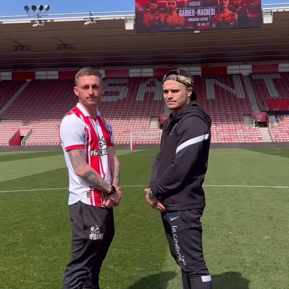 MONDIALE WBC INTERIM SUPERPIUMA - PRIMO FACE TO FACE Magnesi vs Garner 