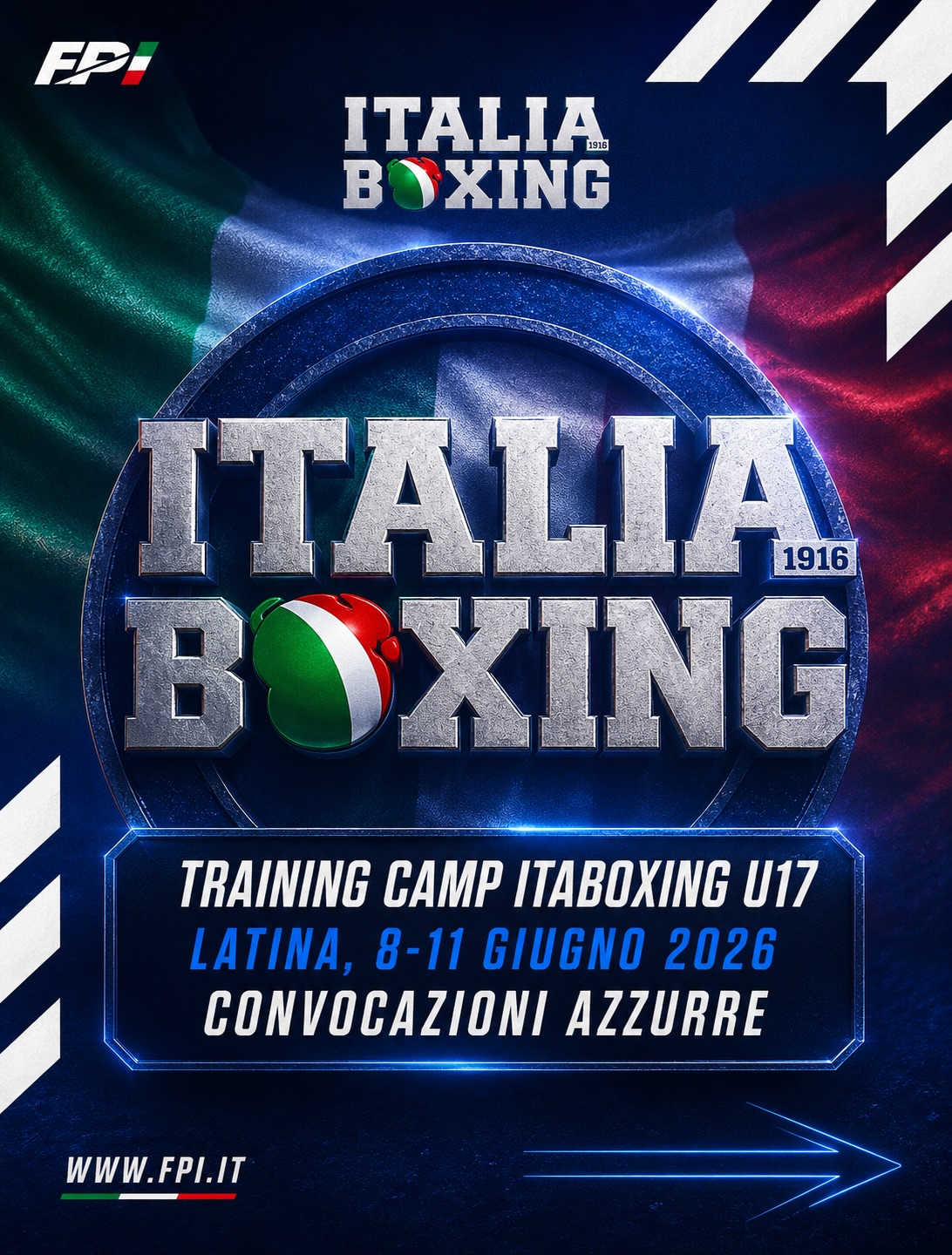 CONVOCAZIONI AZZURRE U17 - TRAINING CAMP LATINA 8-11 GIUGNO PV
