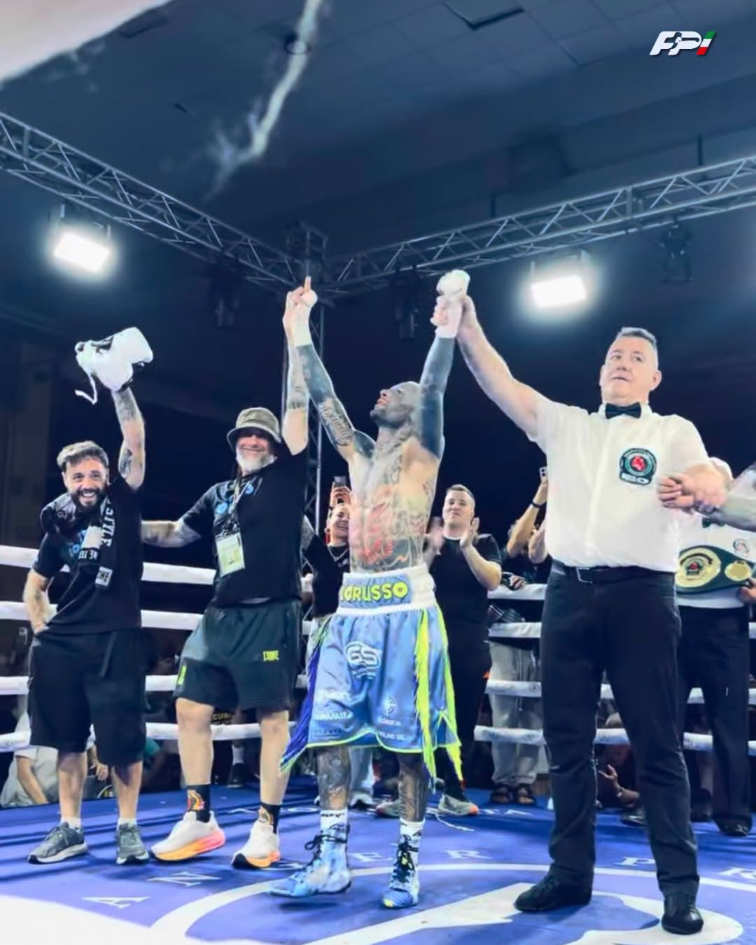 TITOLO IBO INTERCONTINENTALE SUPERGALLO - GRANDE VITTORIA PER ALESSIO LORUSSO