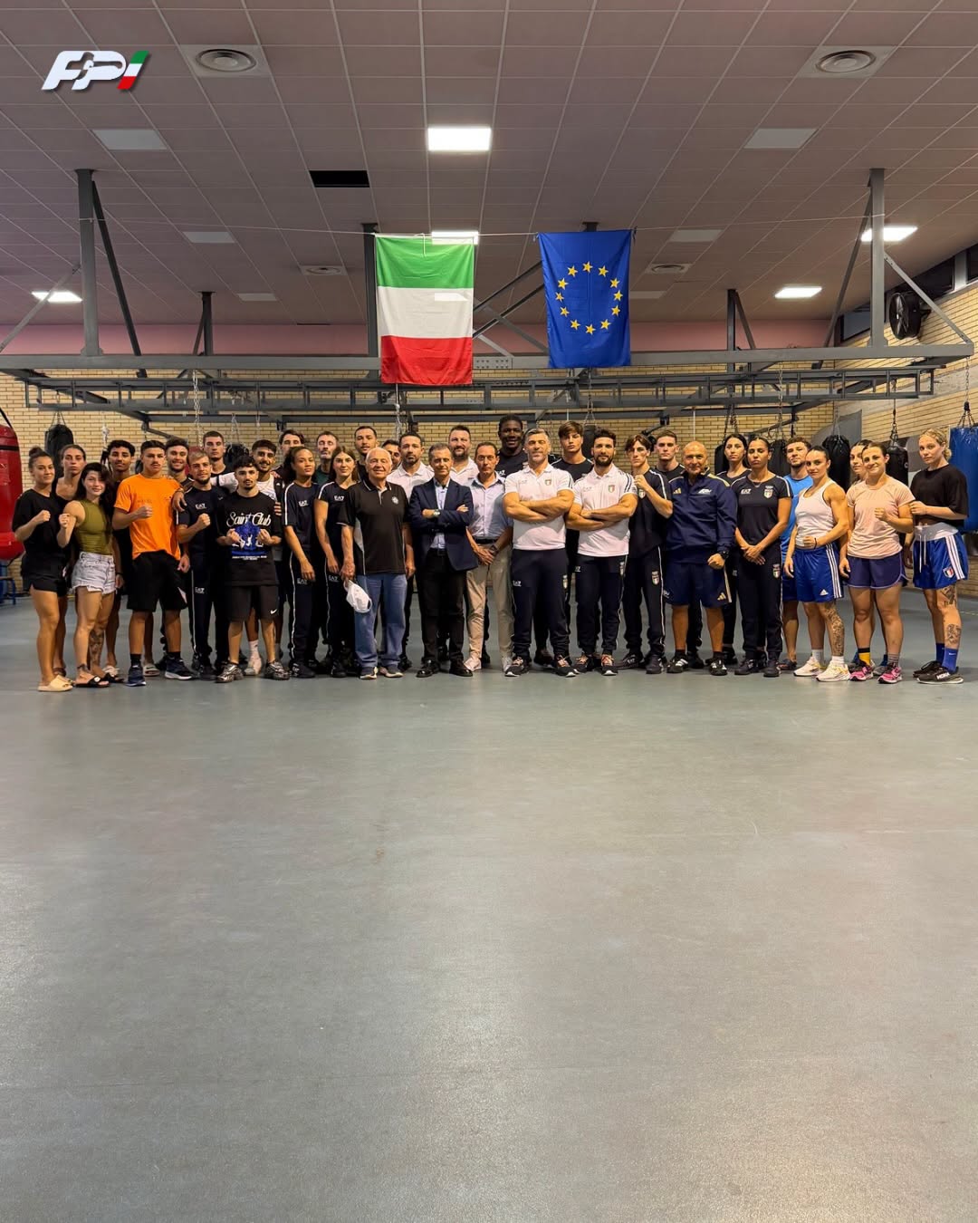 Training Camp CNP ASSISI 2-19 AGOSTO - VISITA DEL PRESIDENTE FPI FLAVIO D'AMBROSI AGLI AZZURRI E AZZURRE