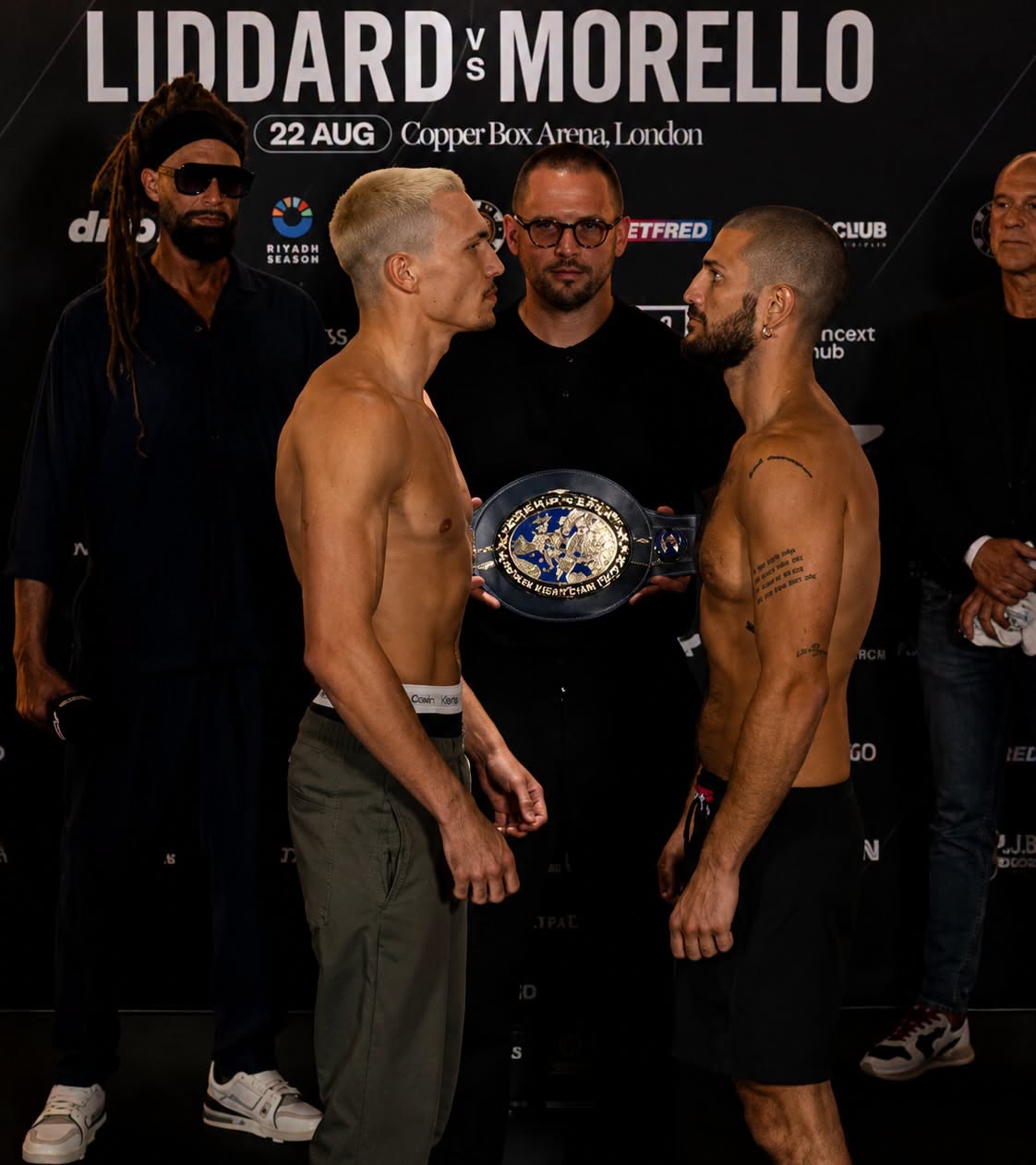 EUROPEO PESI MEDI - PESO FATTO! DOMANI 22/8 LA SFIDA MORELLO VS LIDARD