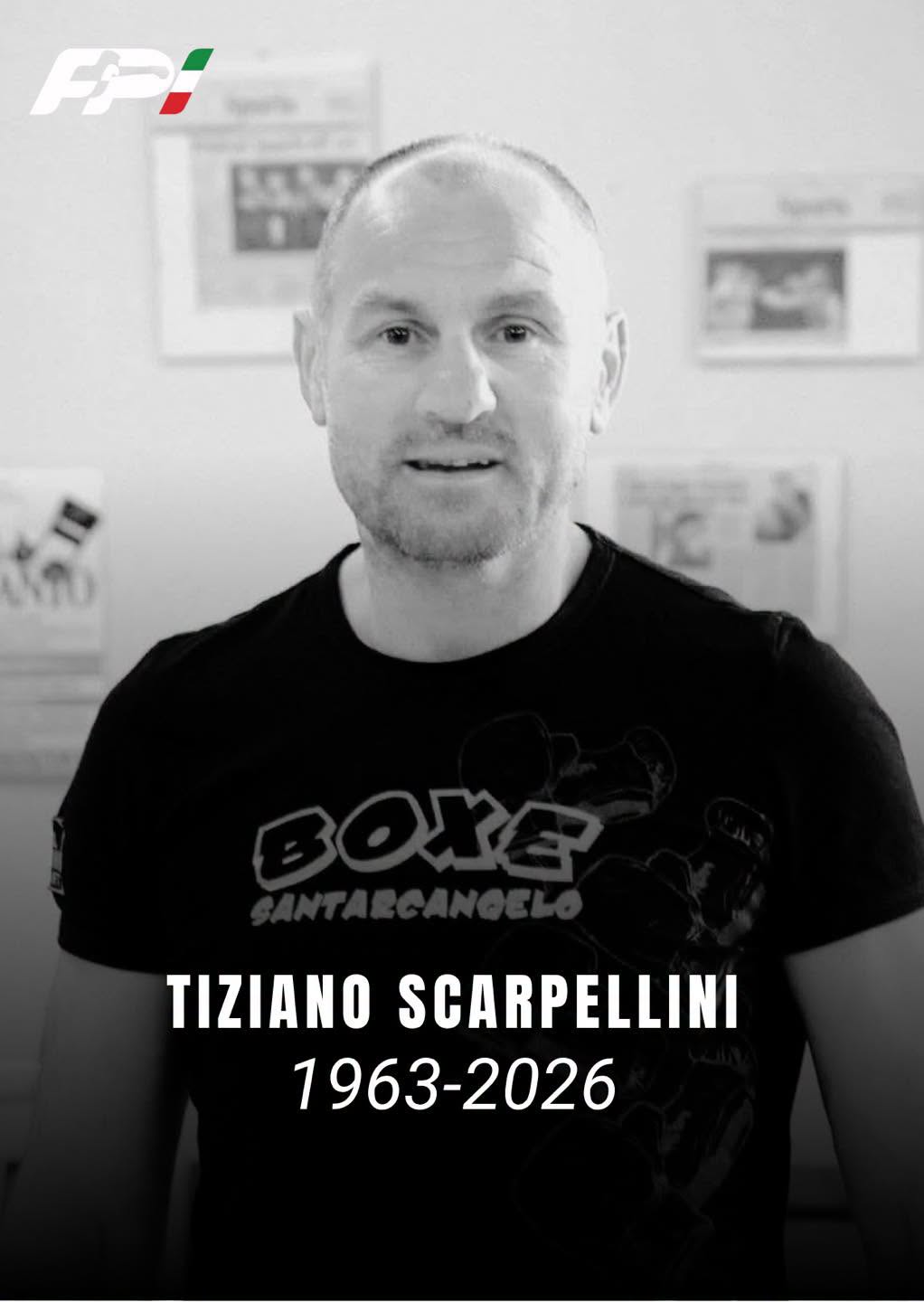 Lutto nel mondo della BOXE: E' VENUTO A MANCARE IL MAESTRO TIZIANO SCARPELLINI
