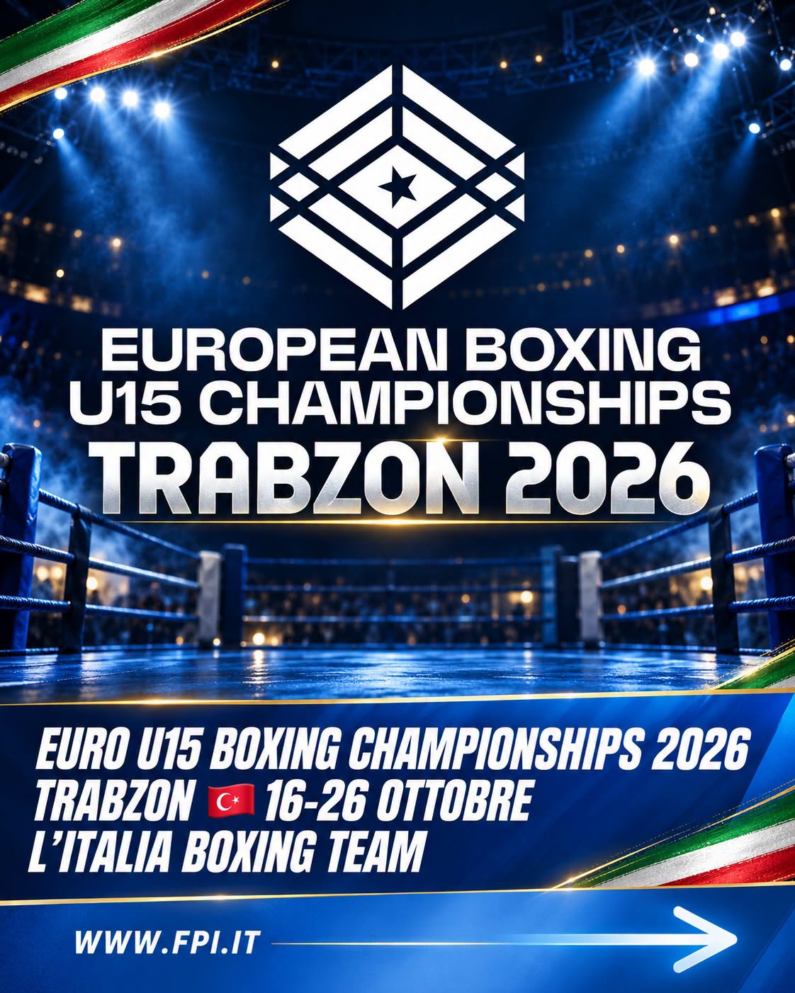 Euro U15 Boxing Championships M/F TRebisonda 2026 - ECCO L'ITALIA BOXING TEAM 