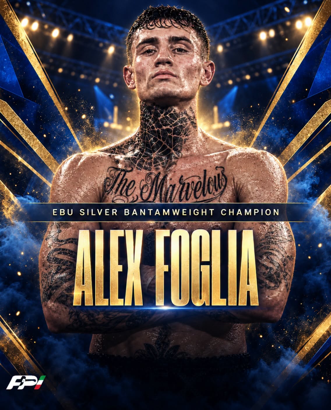 Alex Foglia Nuovo CAMPIONE EBU SILVER DEI PESI GALLO 