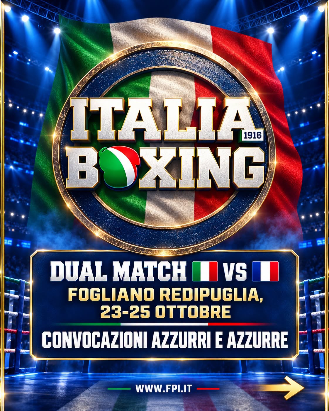 DUAL MATCH ITALIA FRANCIA - FOGLIANO REDIPUGLIA 24 OTTOBRE PV - GLI AZZURRI E LE AZZURRE CONVOCATE