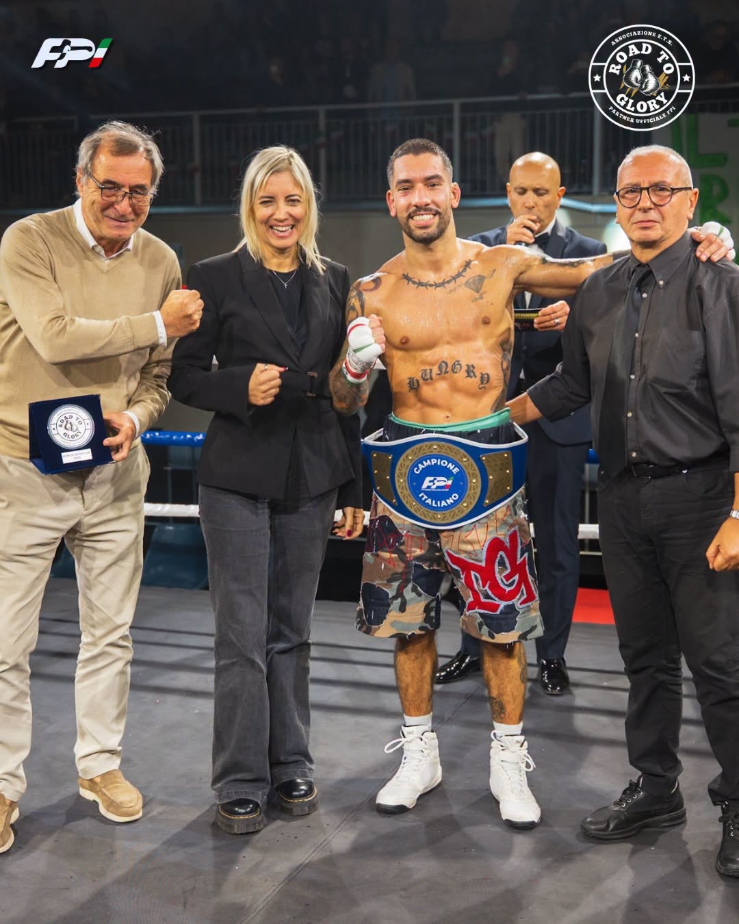 IVAN GUARNIERI SI CONFERMA CAMPIONE ITALIANO DEI WELTER 