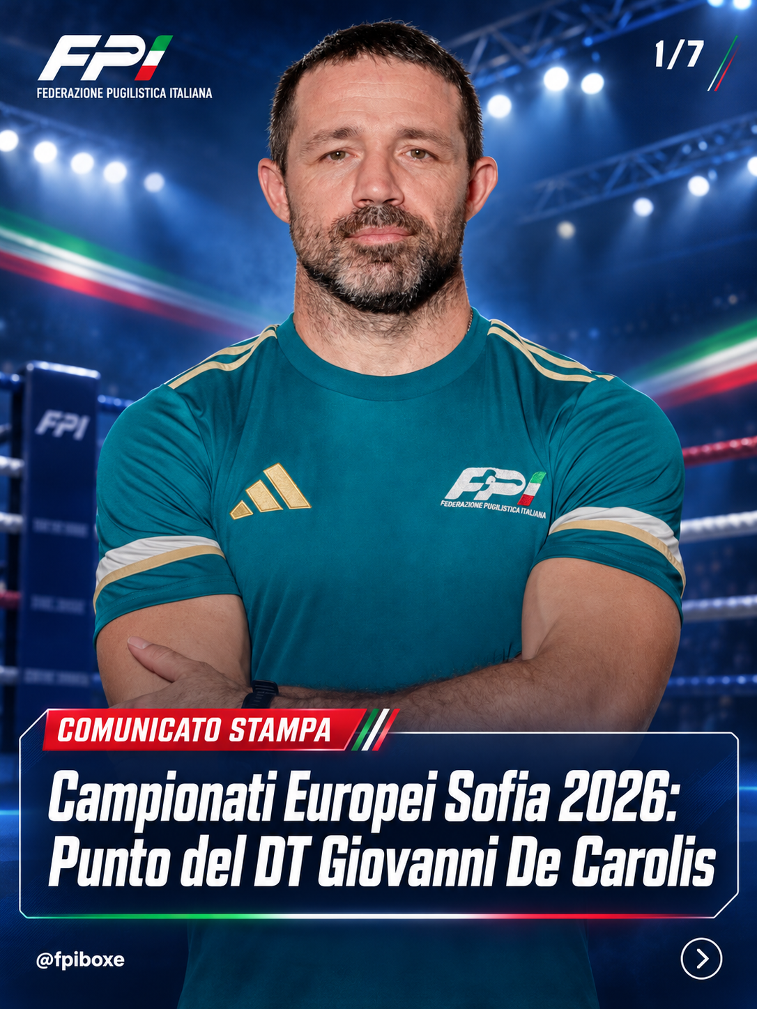 Europei 2026 - Il Punto del DT Giovanni De Carolis 