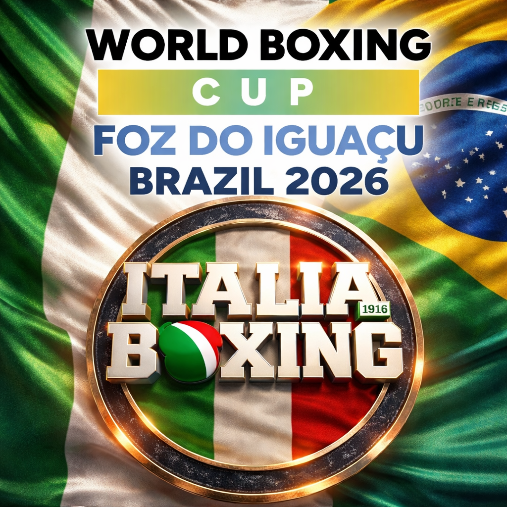World Boxing Cup 1º Stage Brazil 2026 - 8 Azzurri e 4 Azzurre sul ring di Foz de Iguacu 