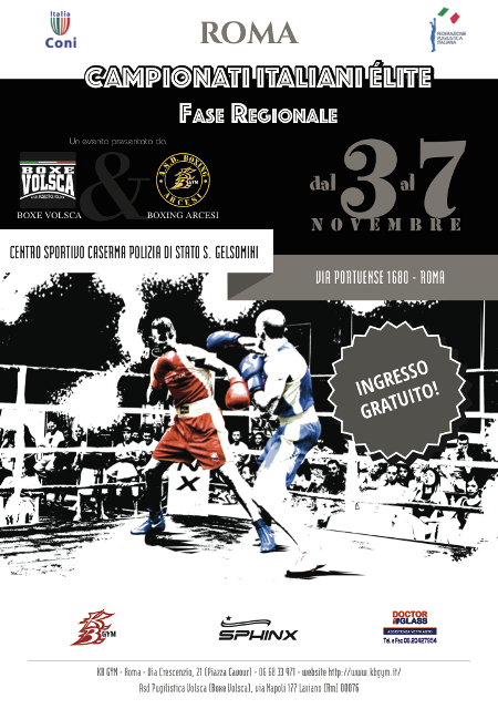 LAZIO: risultati Fase Regionale per i Campionati Italiani Assoluti