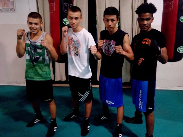 I QUATTRO MOSCHETTIERI DELLA FIGHT GYM GROSSETO