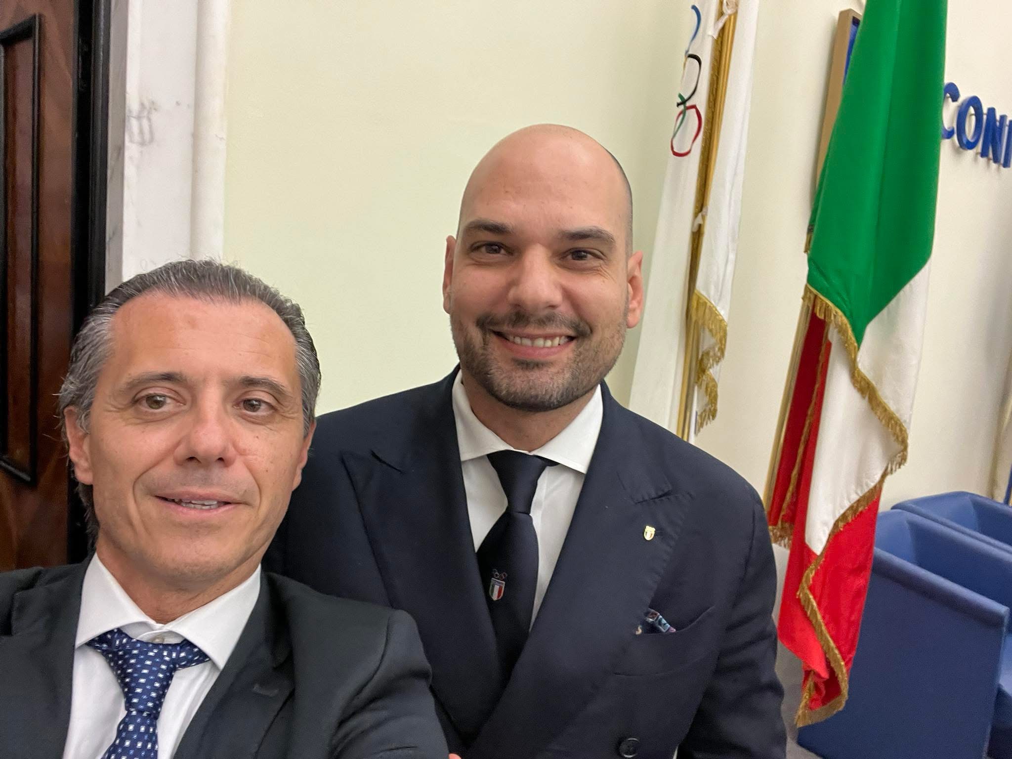 Incontro tra il Presidente Flavio D’Ambrosi e il Presidente del CR CONI Lombardia 