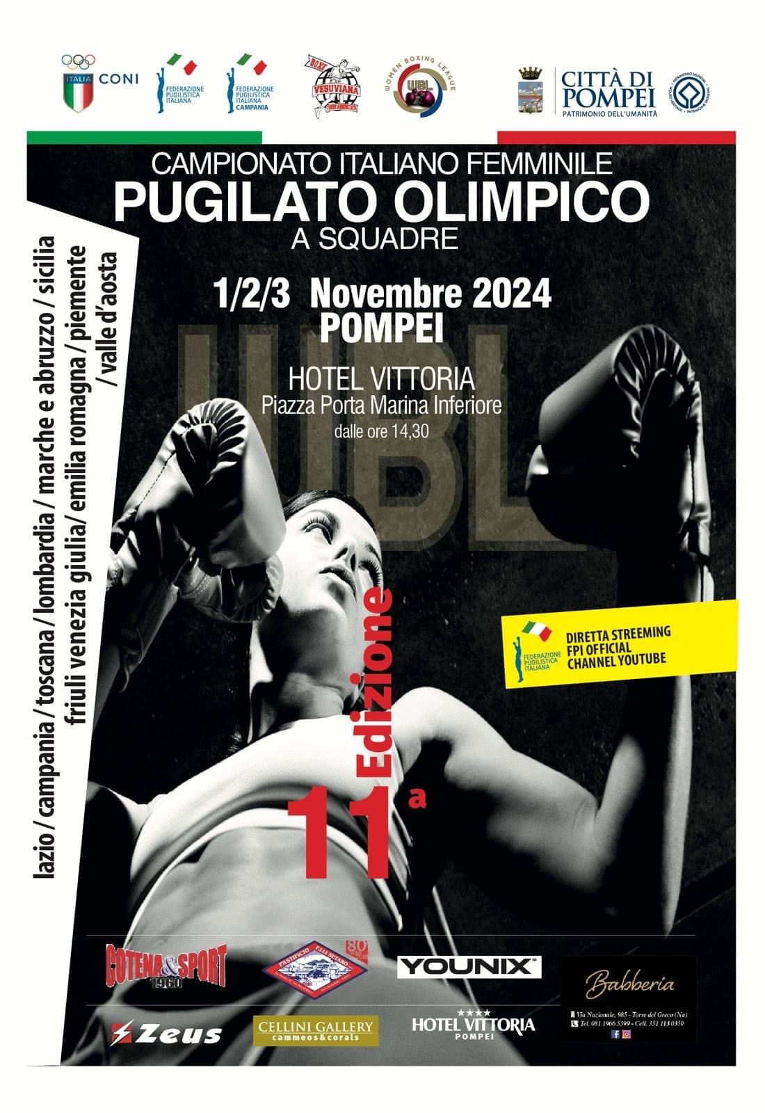WBL 2024 a Pompei 1-3 Novembre pv 