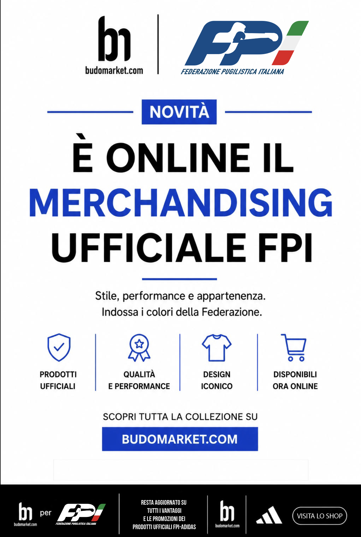 E' arrivato il merchandising ufficiale FPI!