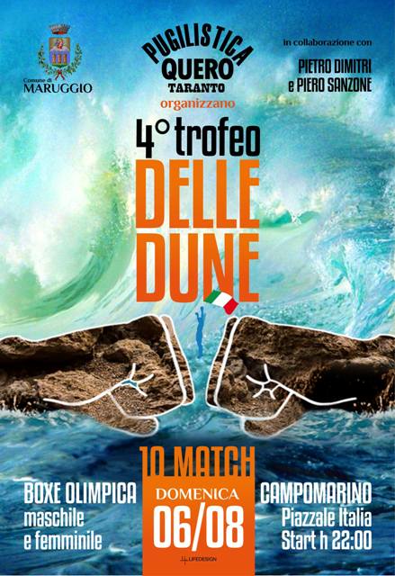 6 AGOSTO: QUARTO TROFEO DELLE DUNE A CAMPOMARINO