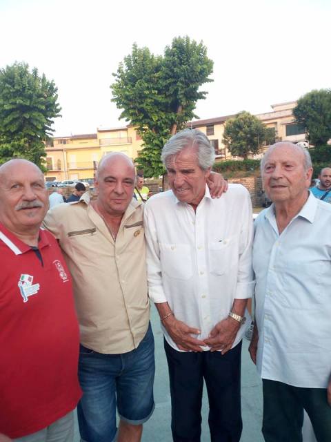 Pontecorvo applaude i suoi campioni e Nino Benvenuti