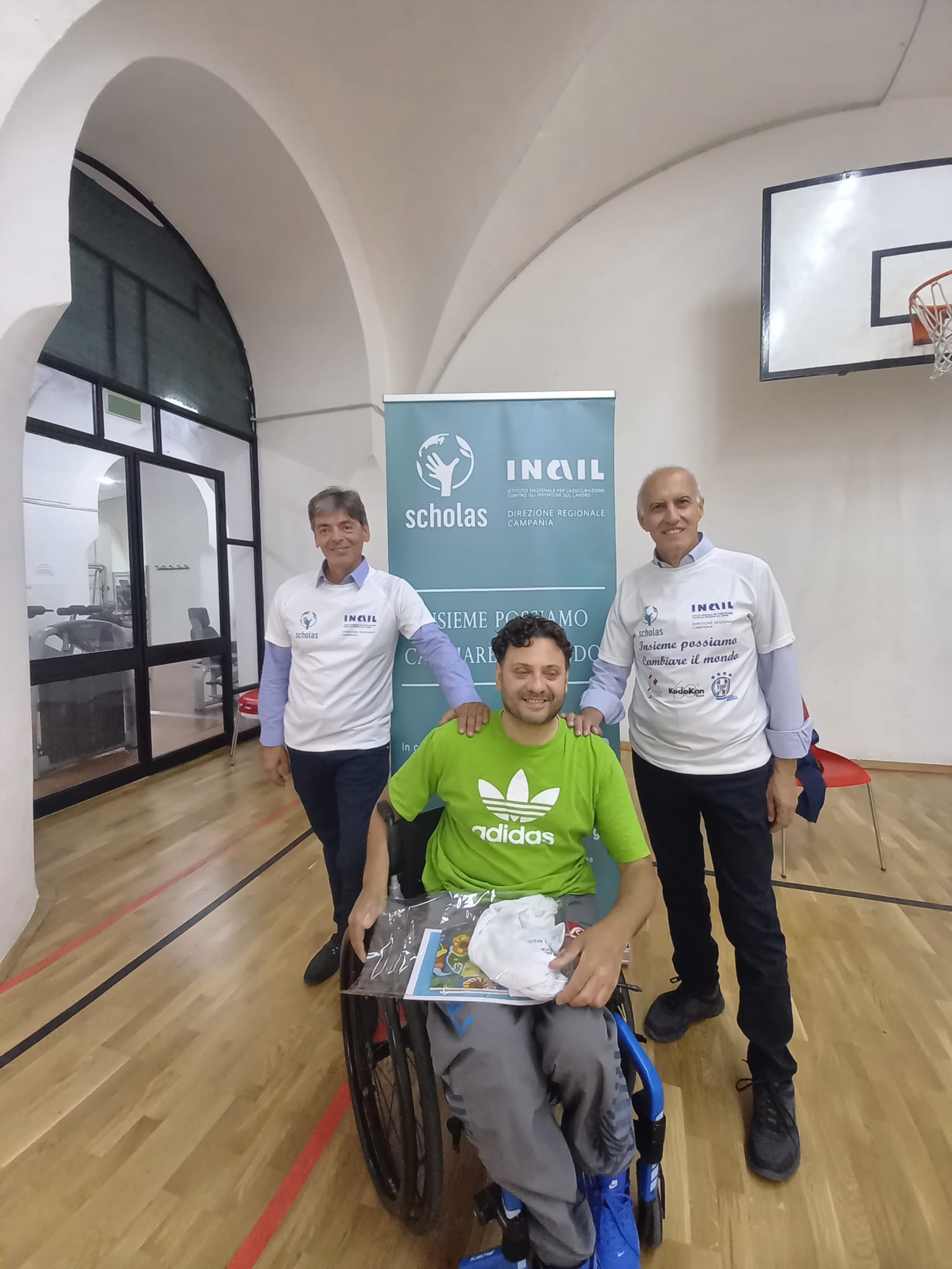 Corso di dirigente sportivo diretto agli infortunati Inail con disabilità:  A Napoli la consegna degli attestati