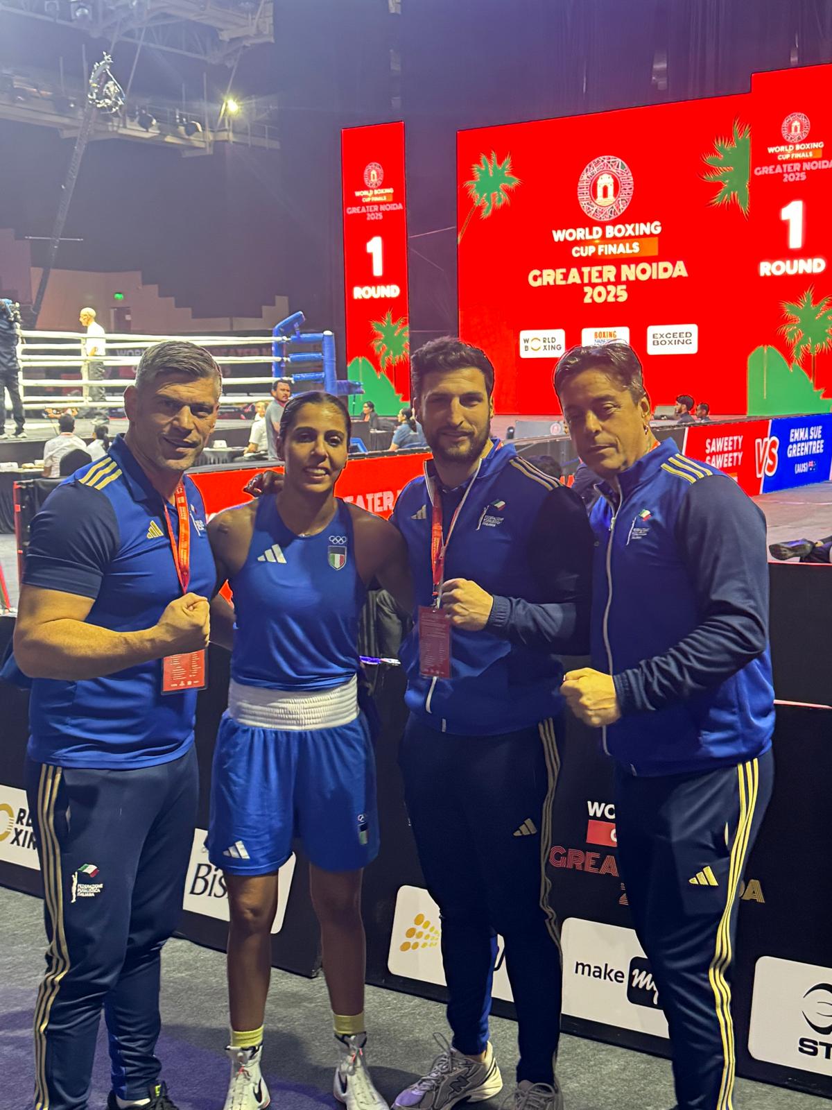 World Boxing Cup Finals INDIA 2025 - SIRNE CHARAABI VINCE E VOLA NELLA FINALE 54 KG 