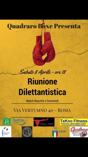 Al PalaVespucci buona riunione organizzata dalla Quadraro Boxe