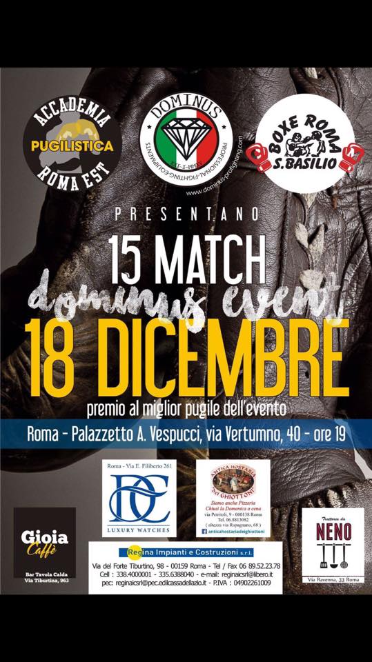 Roma: Domani al PalaVespucci mista della Roma Est