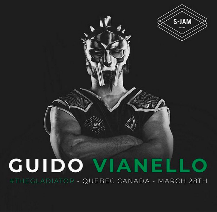 Il 28 marzo in Canada il ritorno sul ring di Guido Vianello 