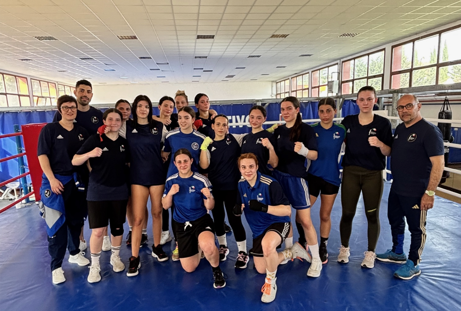 Azzurrine U19 in ritiro in quel del CSOE di ROMA