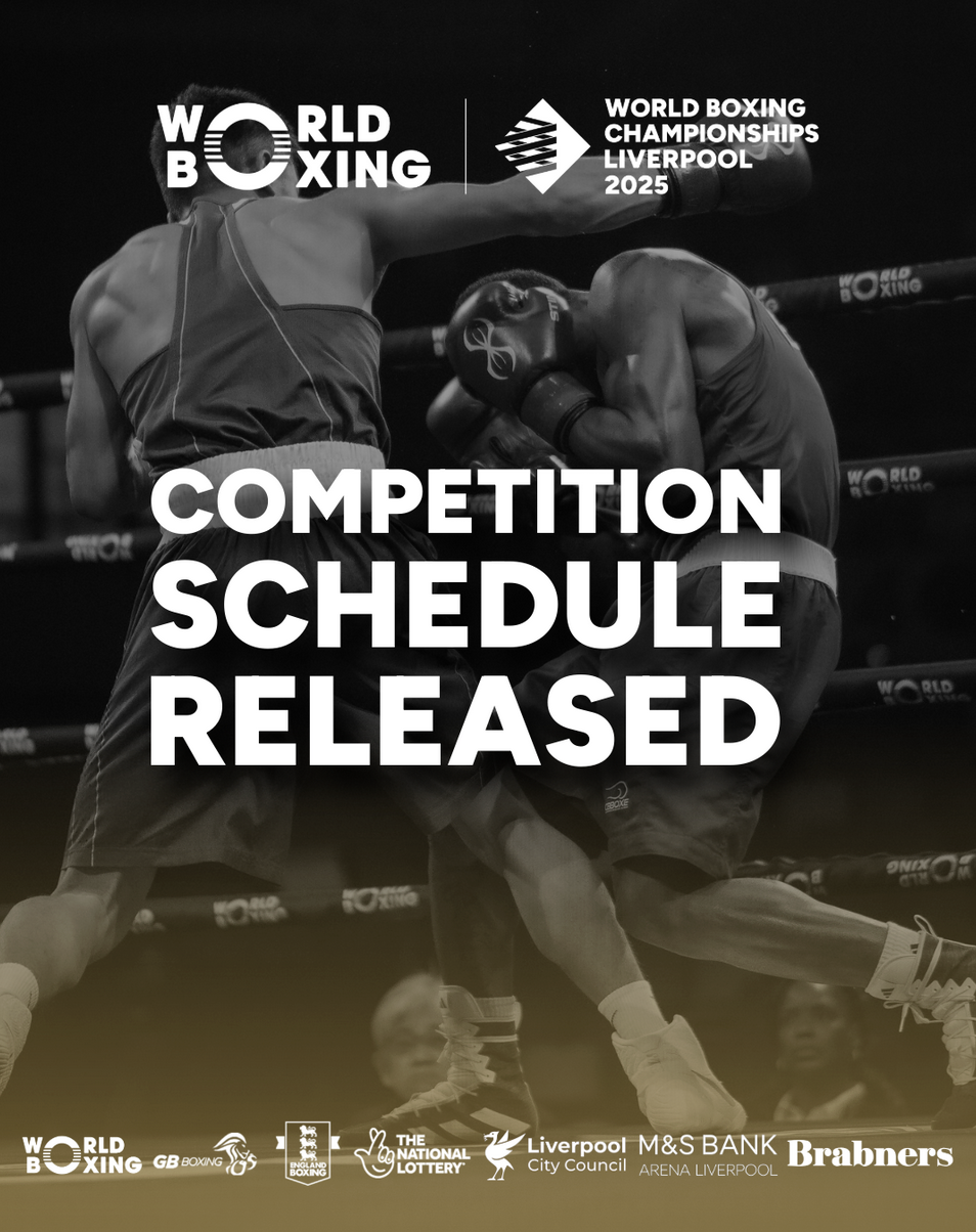  World Boxing CHAMPIONSHIPS - Liverpool 2025: UFFICIALIZZATO IL PROGRAMMA DELLA KERMESS