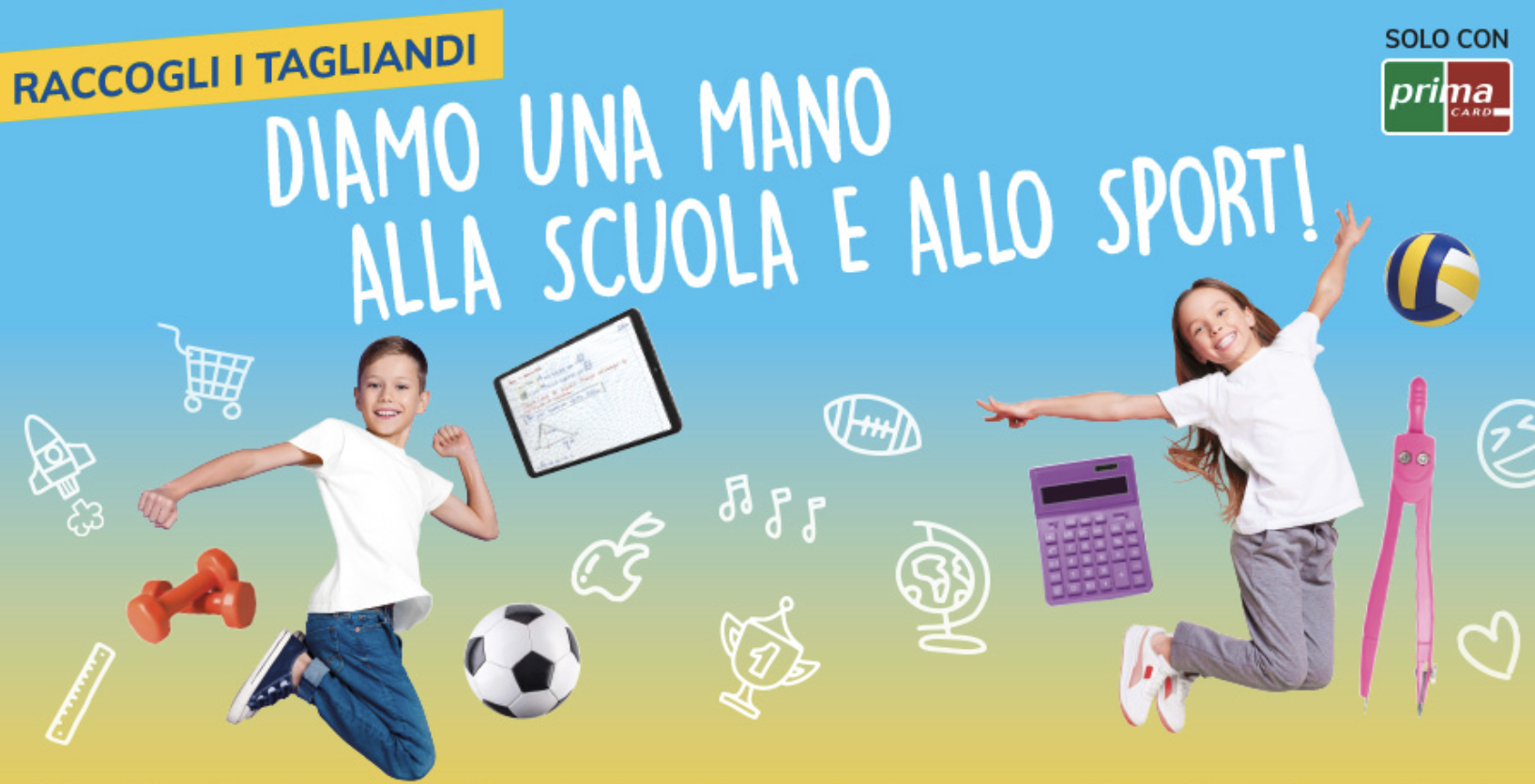 “Diamo una mano alla scuola e allo sport” - INIZIATIVA SOSTENUTA DALLA FPI A SOSTEGNO DELLE COMUNITA' SCOLASTICHE E SPORTIVE