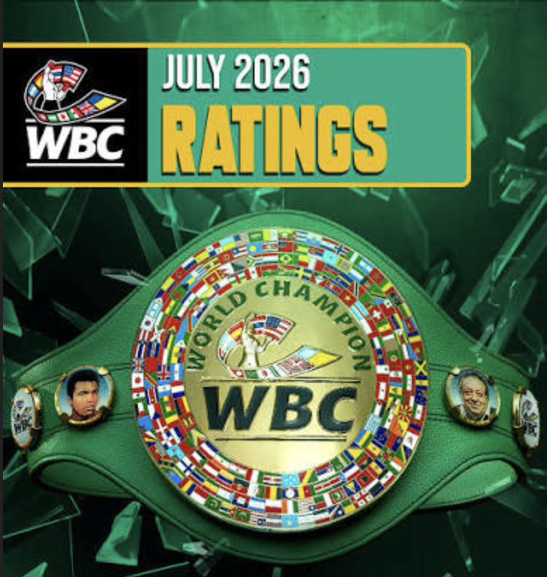 RANKING WBC MASCHILI LUGLIO 2026 - 13 I BOXER ITALIANI NELLE CLASSIFICHE MONDIALI