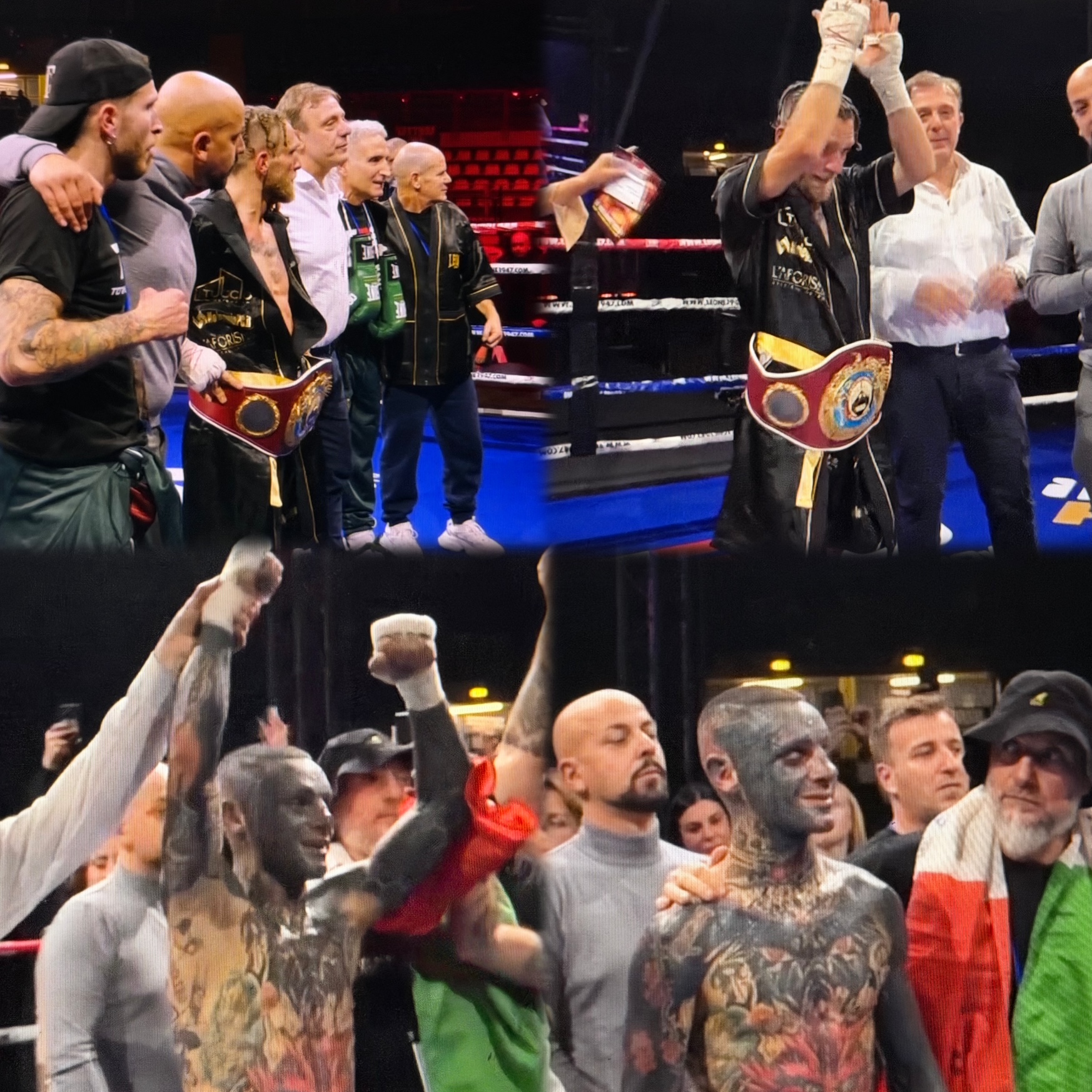 Torino BOXING SHOW - VITTORIE E TITOLI INTERNAZIONALI PER GRANDELLI E LORUSSO