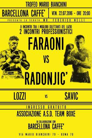 Grande successo alla "mista" della Team Boxe Roma XI