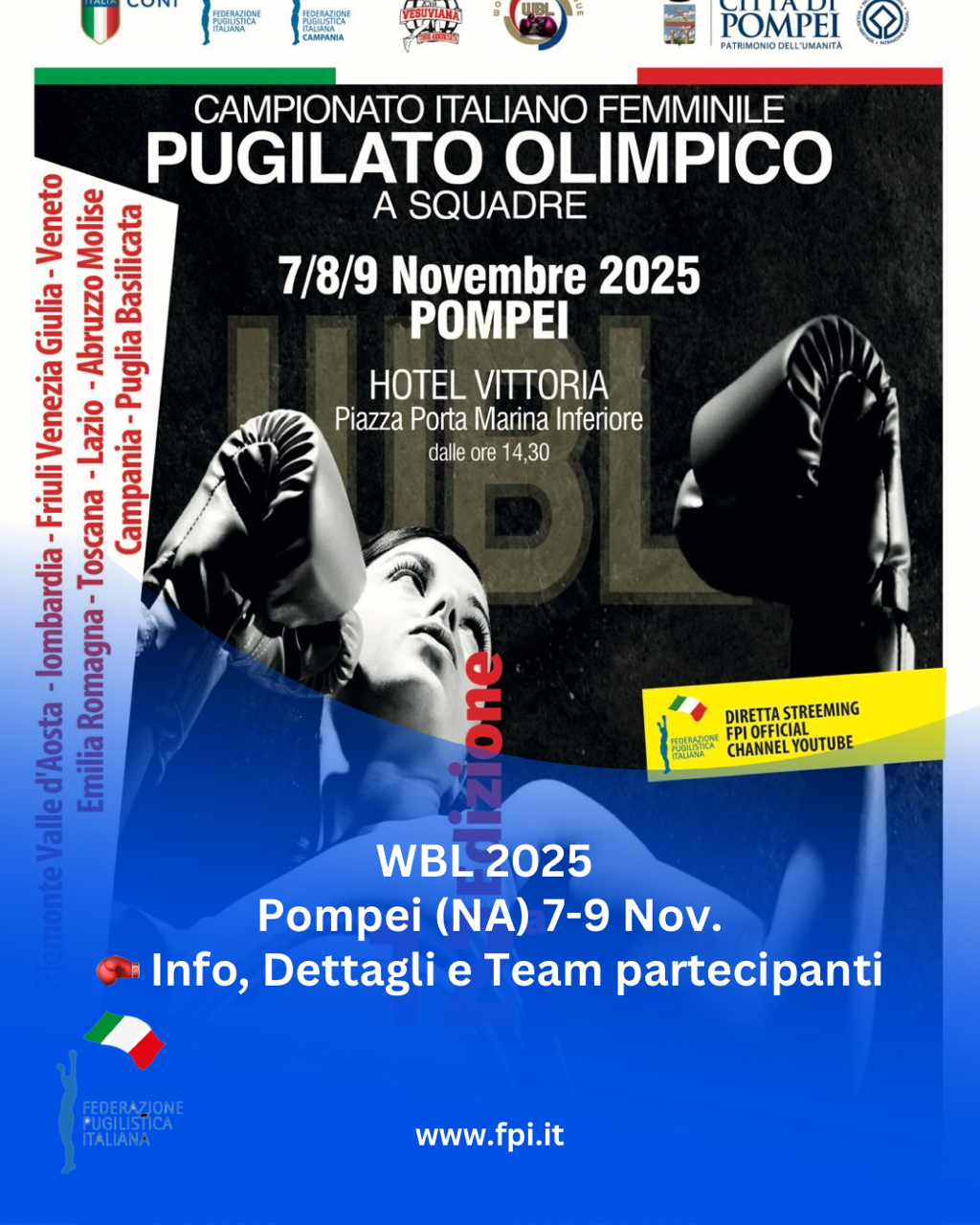 Women Boxing League 2025 - INFO, DETTAGLI E TEAM PARTECIPANTI 