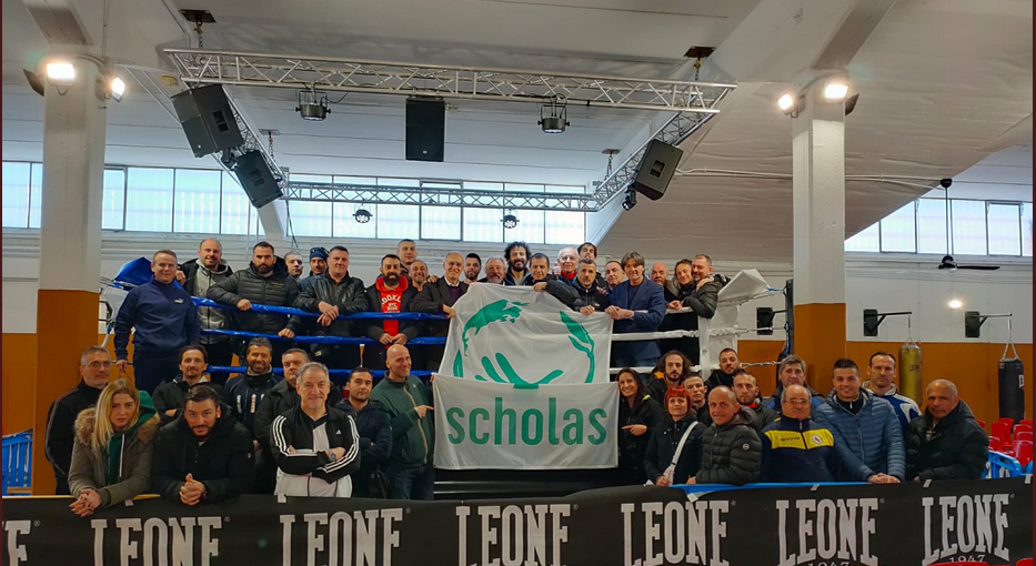 57 i tecnici partecipanti alla prima Tappa del Corso Formazione Etico Sportiva BoxVal FPI-Scholas