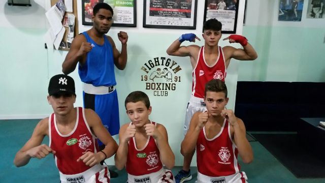 SONO CINQUE I GIOVANI CAMPIONI REGIONALI DI PUGILATO DELLA FIGHT GYM GROSSETO