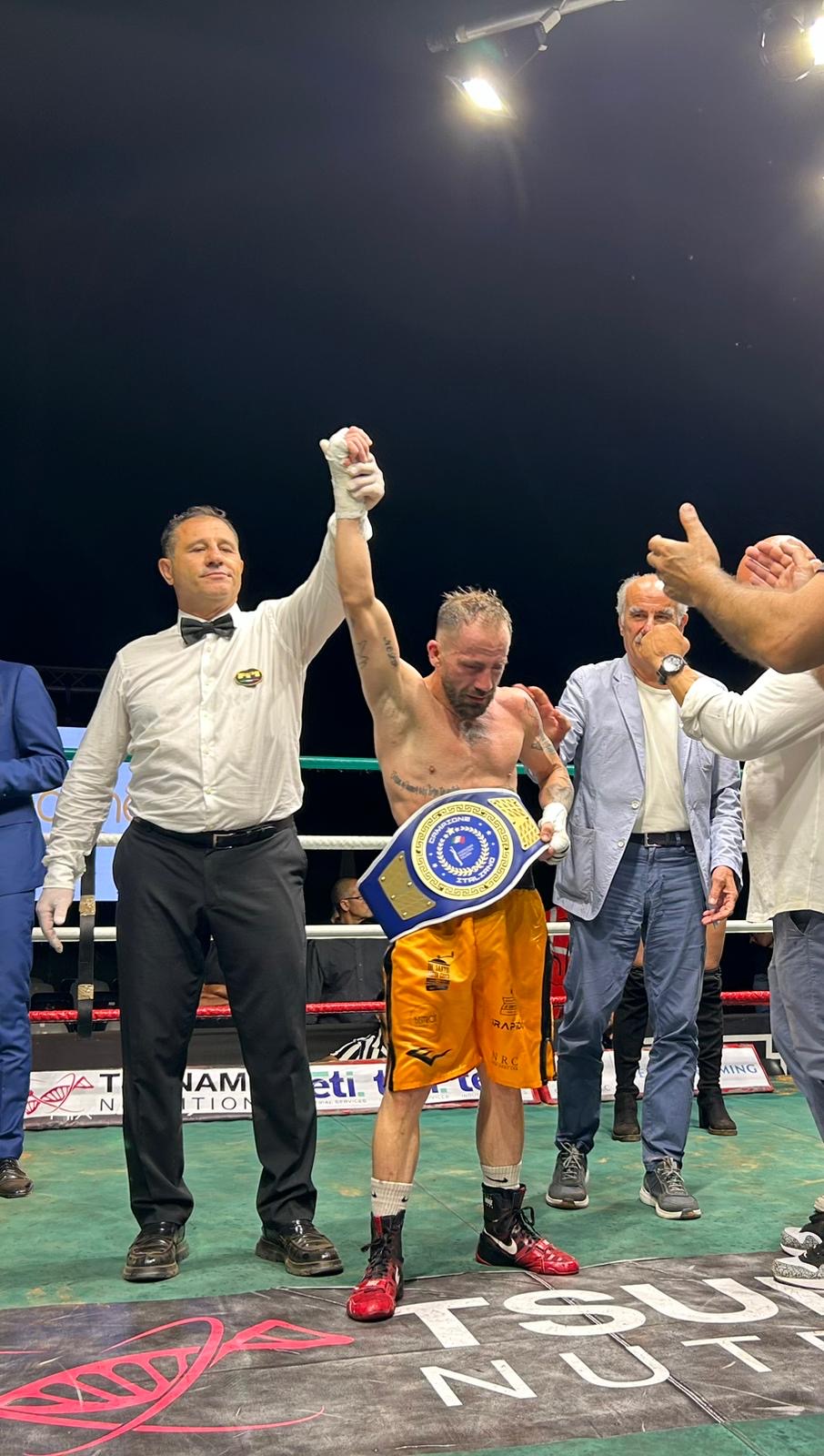 Titolo Italiano Pesi Gallo: SALVATORE CONTINO NUOVO CAMPIONE 