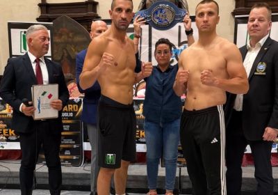 ASCOLI BOXING NIGHT | TITOLO EBU SILVER MEDIOMASSIMI - TITOLO ITALIANO MOSCA 