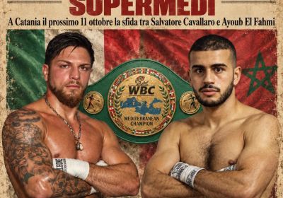 TITOL WBC Mediterraneo Supermedi | Salvatore Cavallaro vs Ayoub El Fahmi.