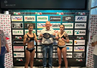 TITOLO EBU SILVER LEGGERI | BIANCAMARIA TESSARI VS JELENA JANICEVIC 