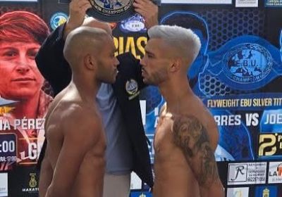 TITOLO EBU SILVER PESI MOSCA | JOEL SANTOS VS ARAMIS TORRES