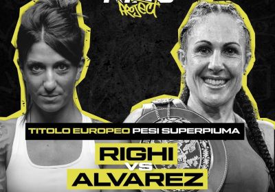 TITOLO EUROPEO SUPERPIUMA | ALMUDENA ALVAREZ VS MARTINA RIGHI 
