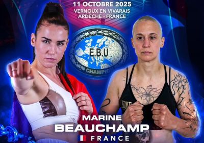 TITOLO EUROPEO SUPERWELTER | ANDREA GOMIERO VS MARINE BEAUCHAMP