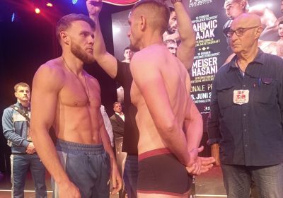 TITOLO IBF CONTINENTALE SUPERWELTER | TOM WALL VS DAMIANO FALCINELLI