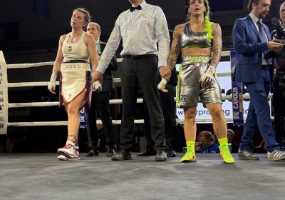 TITOLO IBF MEDITERRANEO PESI GALLO | VERONICA TOSI VS ELISA PAPA 