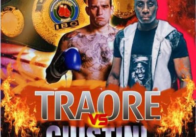 TITOLO IBO MEDITERRANEO PESI MASSIMI | EDUARDO GIUSTINI VS IBRAHIM TRAORE