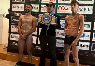 TITOLO ITALIANO PESI GALLO | NICOLA MANCOSU VS ALEX FOGLIA